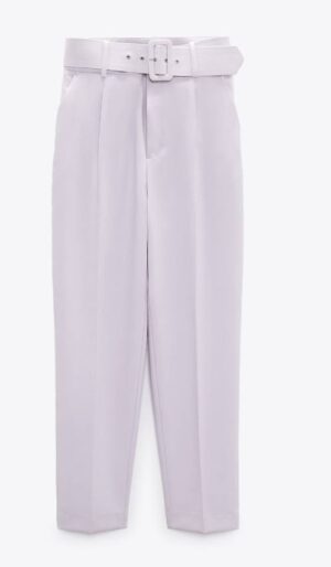 Zara Light Lilac Trousers