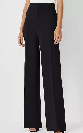 The Wide Leg Pant in Crepe